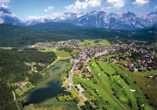 Seefeld Luftbild - Kaltschmid Hotels Tirol
